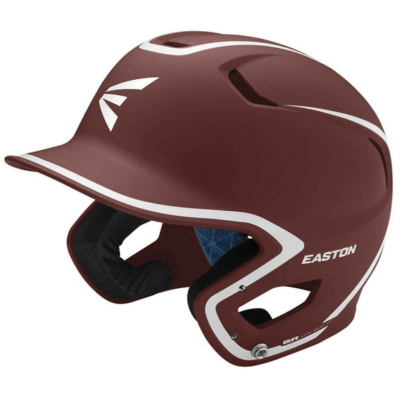 Easton Z5 2.0 Matte Two-Tone Batting Helmet - Senior | Maroon/White | Senior