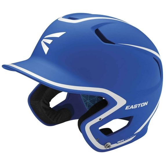 Easton Z5 2.0 Matte Two-Tone Batting Helmet - Senior | Royal/White | Senior