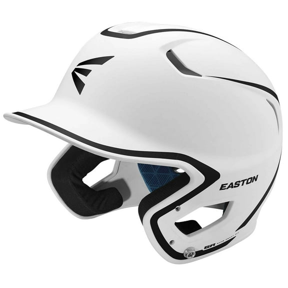 Easton Z5 2.0 Matte Two-Tone Batting Helmet - Senior | White/Black | Senior