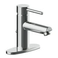 thumbnail image 1 of Eastport II Modern Single-Handle Bathroom Faucet with Deck Plate, Polished Chrome – Design House, 593897, 1 of 16