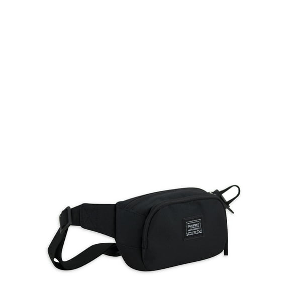 Eastsport Adjustable Strap Unisex Fanny Pack, Black