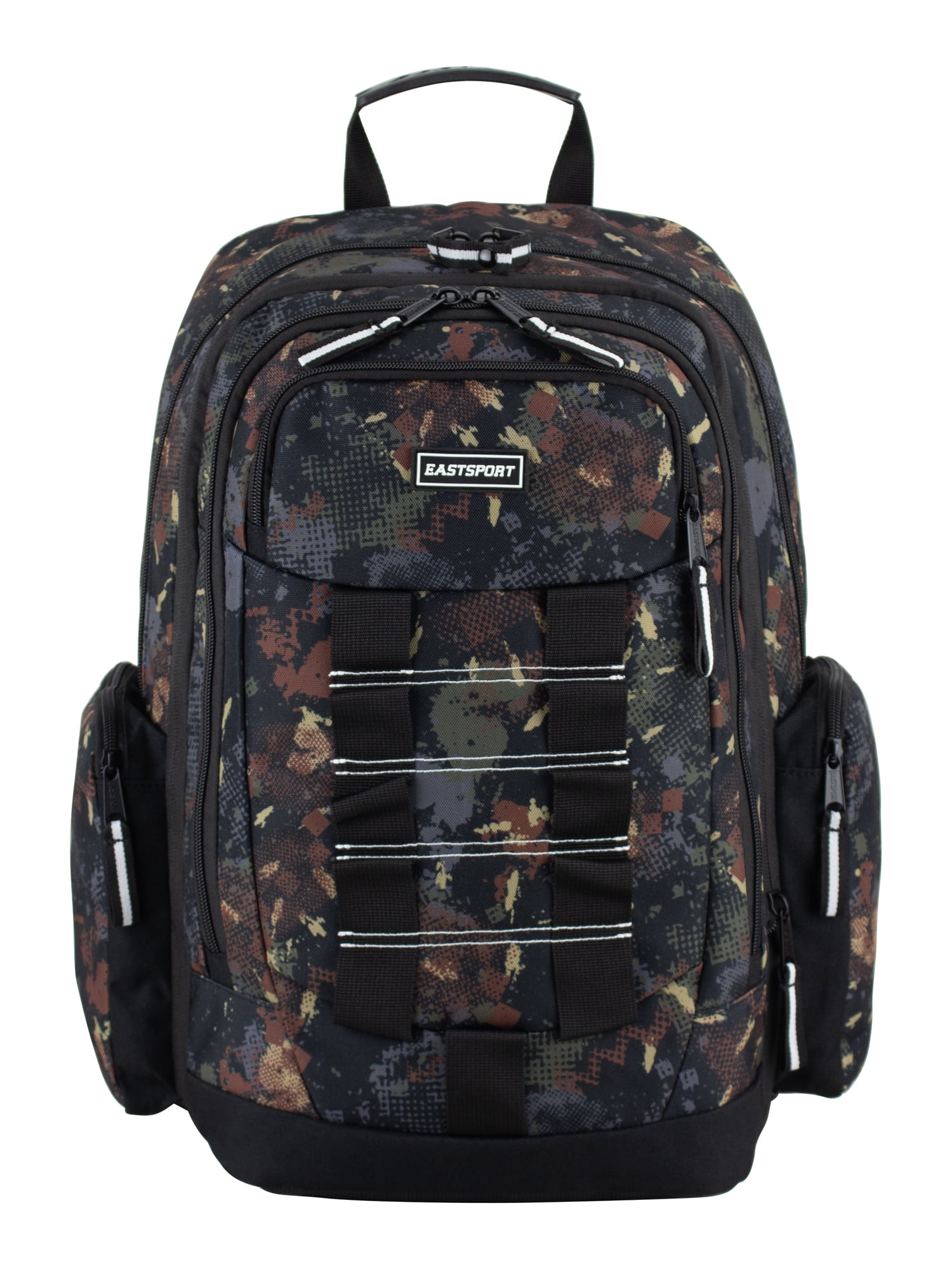 Eastsport Unisex Allegiance Expandable Recycled Backpack, Camo Edge