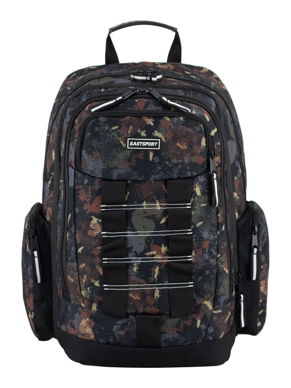 Unisex Allegiance Expandable Recycled Backpack, Camo Edge