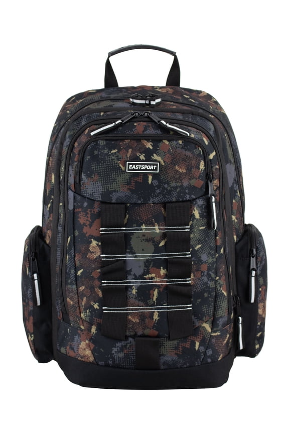 Unisex Allegiance Expandable Recycled Backpack, Camo Edge