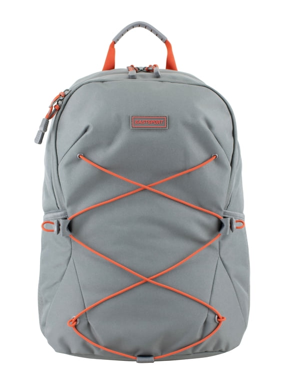 Unisex Ascend Athleisure 18.5" Bungee Backpack, Ash Gray