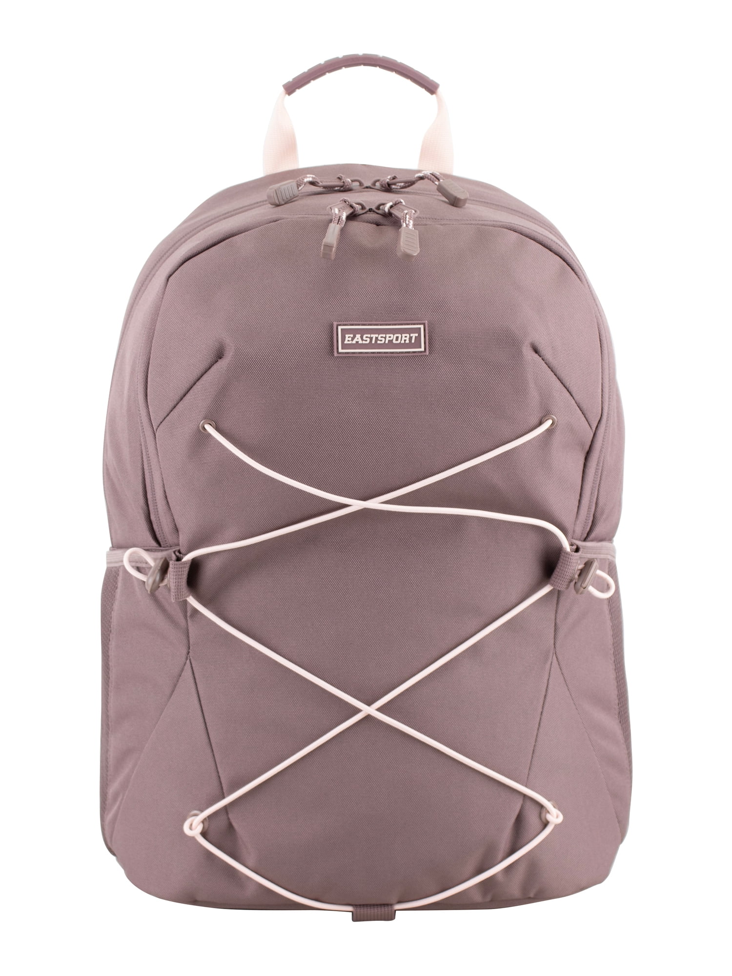 Unisex Ascend Athleisure 18.5" Bungee Backpack, Rose Taupe