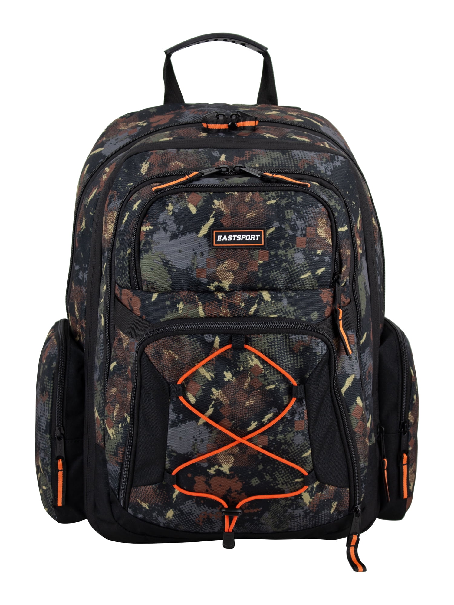 Eastsport Bungee Expandable Backpack, Camo Edge