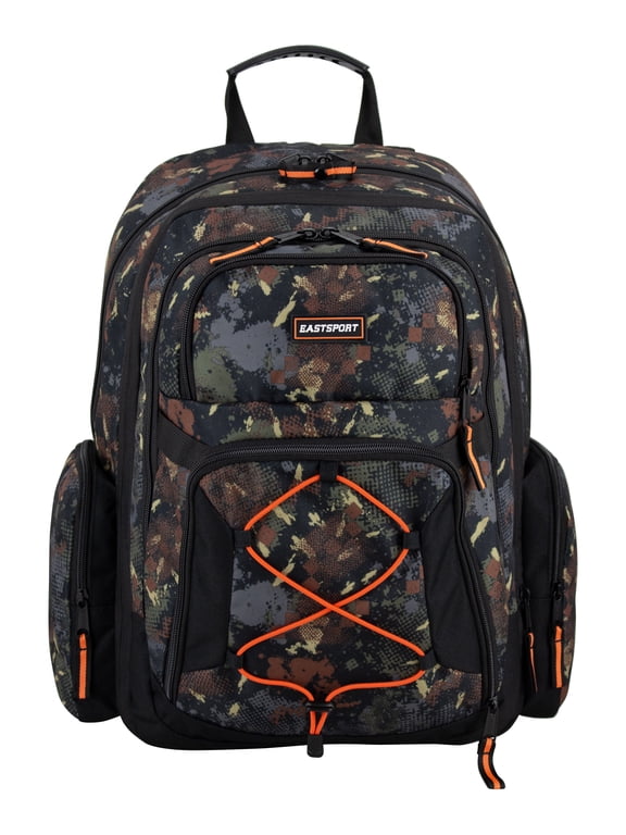 Bungee Expandable Backpack, Camo Edge