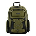 thumbnail image 1 of Eastsport Bungee Expandable Backpack, Dark Olive Ripstop, 1 of 9