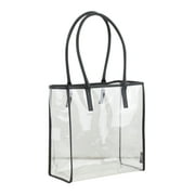 Eastsport Clear All-Purpose Security Tote, Black