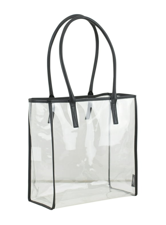 Eastsport Clear All-Purpose Security Tote, Black