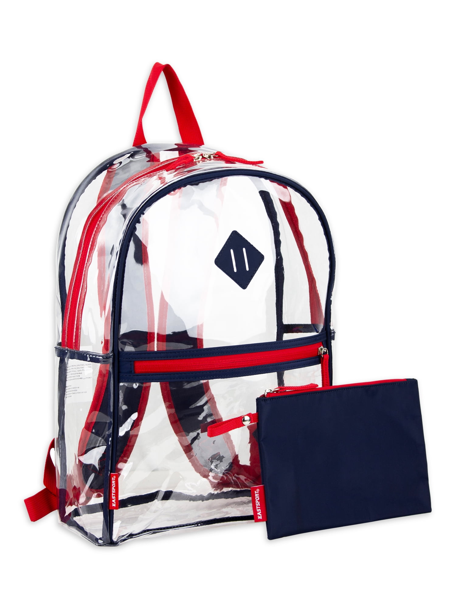 Eastsport clear backpack hotsell
