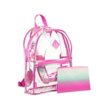 Eastsport Clear Backpack with Pencil Case, Ombre