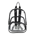 thumbnail image 1 of Eastsport Clear Daybreak Mini Backpack, Black, 1 of 7