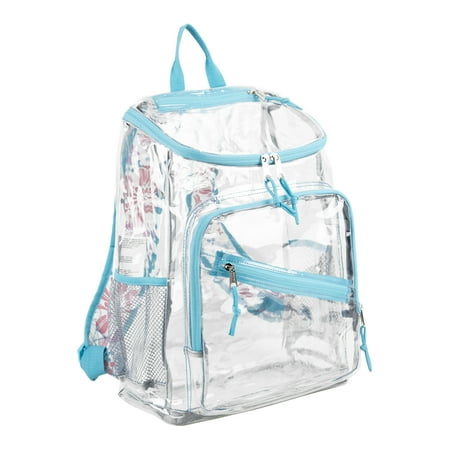 Eastsport Unisex Clear Top Loader Backpack, Spring Floral