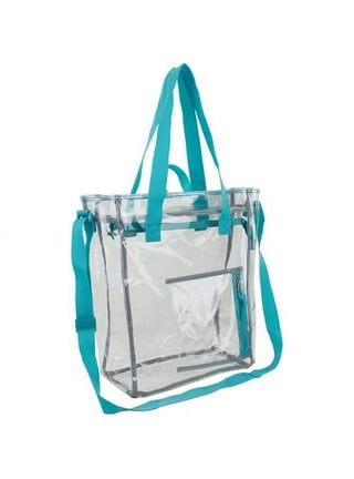 Clear School/Work Tote Bags with handles 19 x 14 x 6 Inches * NOT Stad –  Cheer Haven LLC.