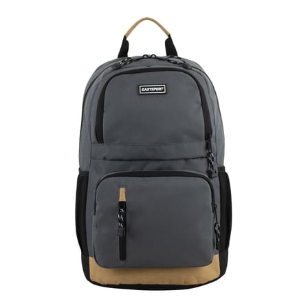 Eastsport Core Scholastic Unisex Backpack, Charcoal