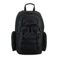 thumbnail image 1 of Eastsport Unisex Diamond Expandable Recycled Backpack, Black/Fig Pop, 1 of 10