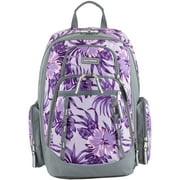 Eastsport Diamond Expandable Recycled Backpack, Hibiscus Edge