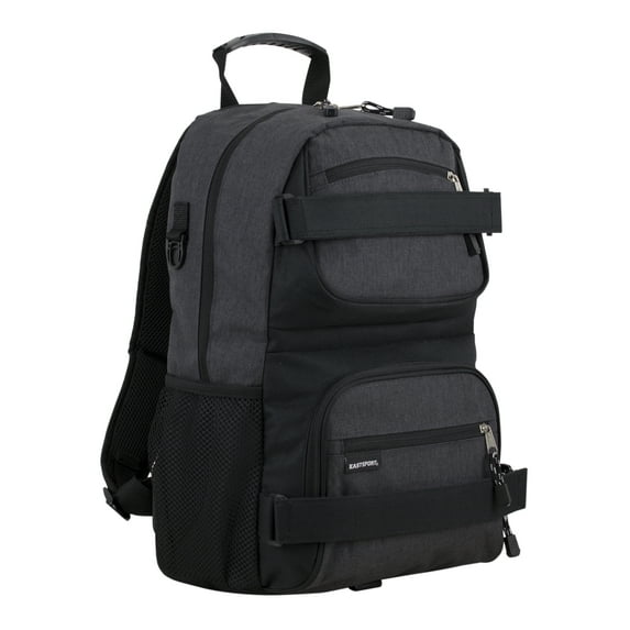 Eastsport Double Strap Skater Backpack, Dark Grey