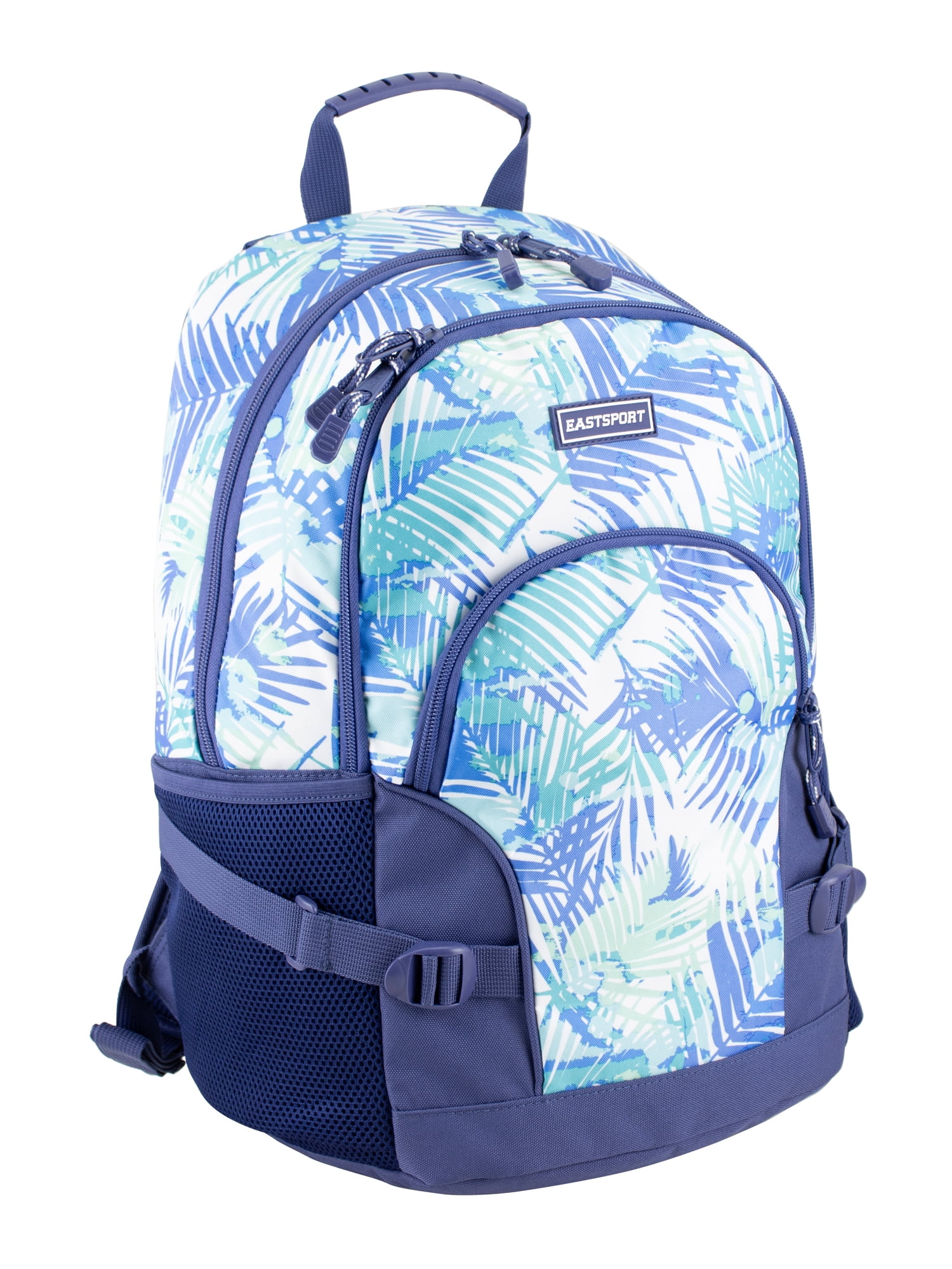Eastsport Unisex 18.5" Dynamic Athleisure Backpack, Palm Leaves