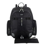 Eastsport Expandable Utopia Backpack Diaper Bag, Black, for Baby, Unisex