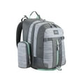 thumbnail image 1 of Eastsport Expandable Utopia Diaper Backpack with Insulated Pockets & Changing Pad, Stripes Gray, 1 of 12