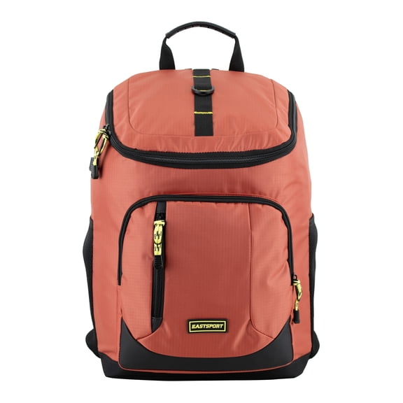 Eastsport Unisex 17.5" Fortress Top Loader Backpack, Baked Apple Red