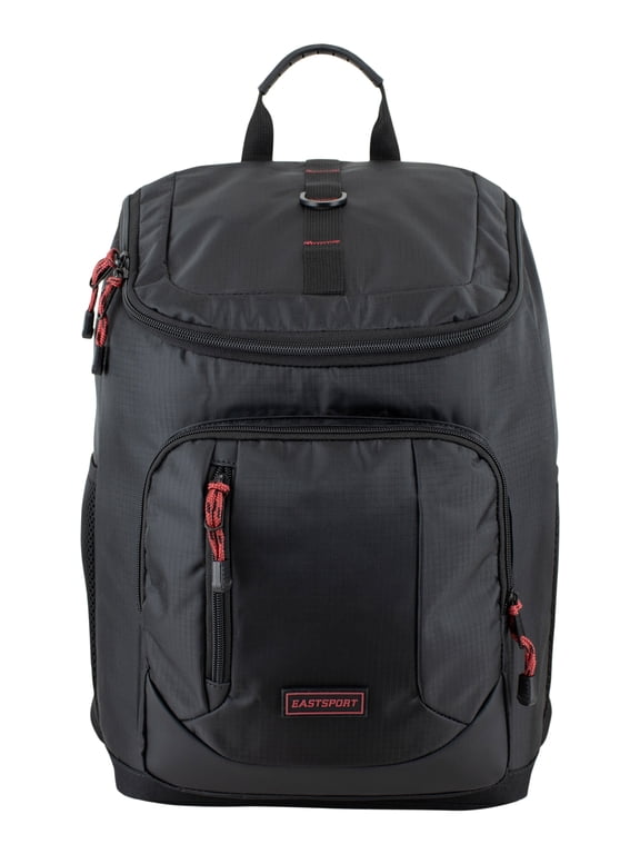 Unisex 17.5" Fortress Top Loader Backpack, Black