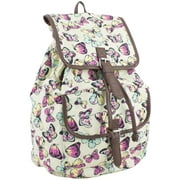 Eastsport Girls Fashion Print Backpack, Butterfly Print