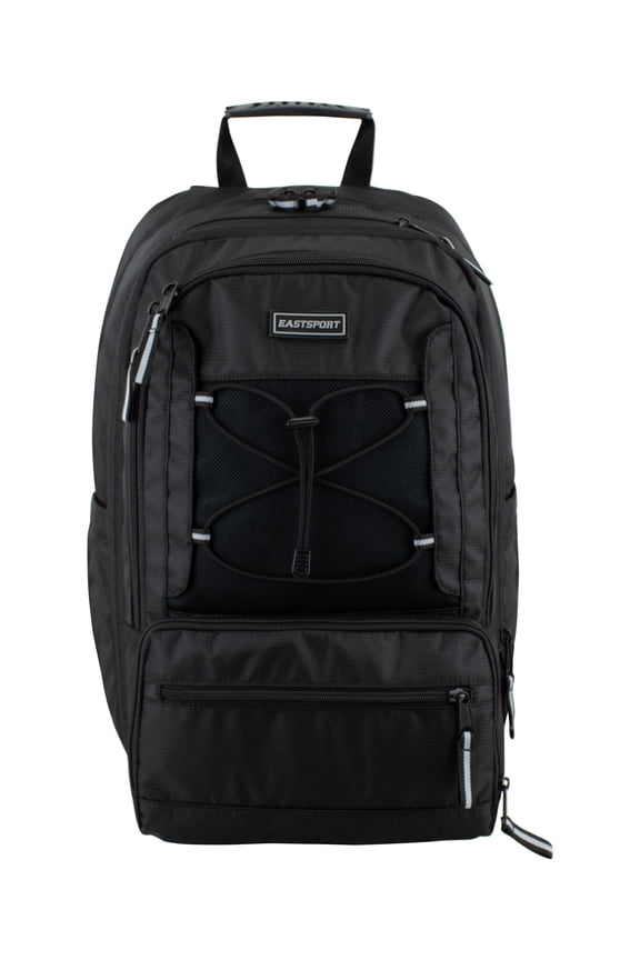Unisex 19" Impact Expandable Recycled Backpack, Black