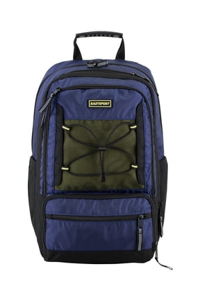 Impact Expandable Recycled Backpack, Skipper Blue