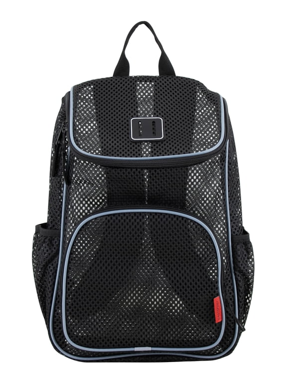 Unisex 16" Isle Pro Mesh Top Loader Backpack, Black/Gray