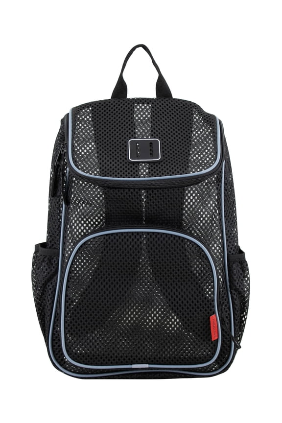 Unisex 16" Isle Pro Mesh Top Loader Backpack, Black/Gray