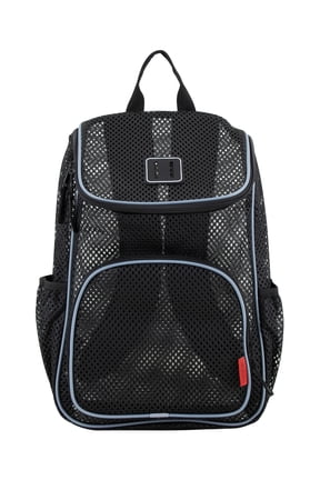 Unisex 16" Isle Pro Mesh Top Loader Backpack, Black/Gray