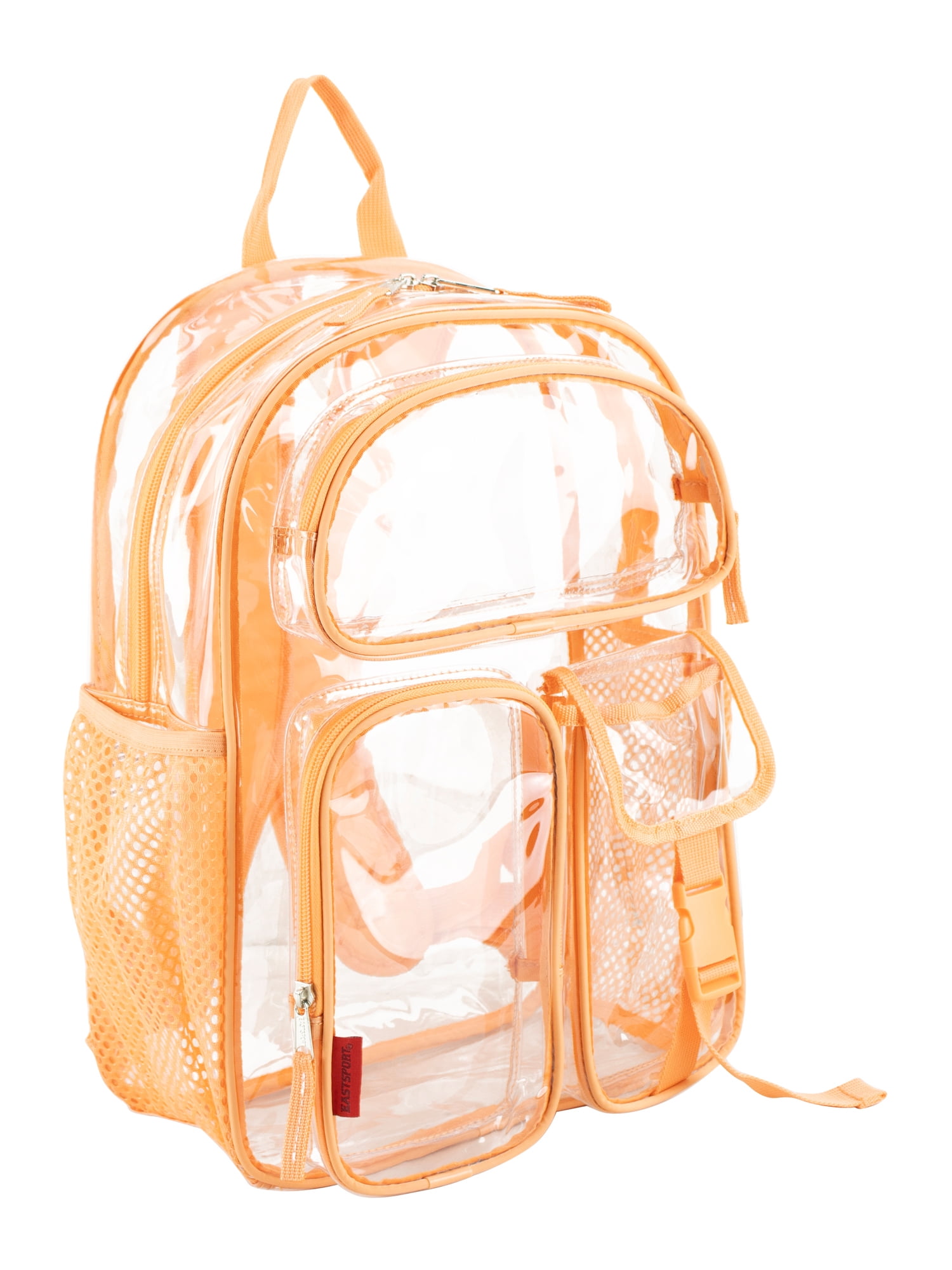 Unisex 16" Junction Cargo Clear Backpack, Cantaloupe