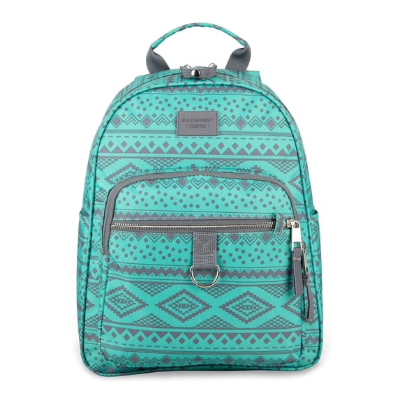 Eastsport Lauren Mini Backpack, Aztec Ash Grey