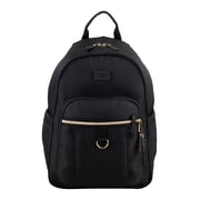 Eastsport Unisex Limited Jules Backpack, Black/Gold