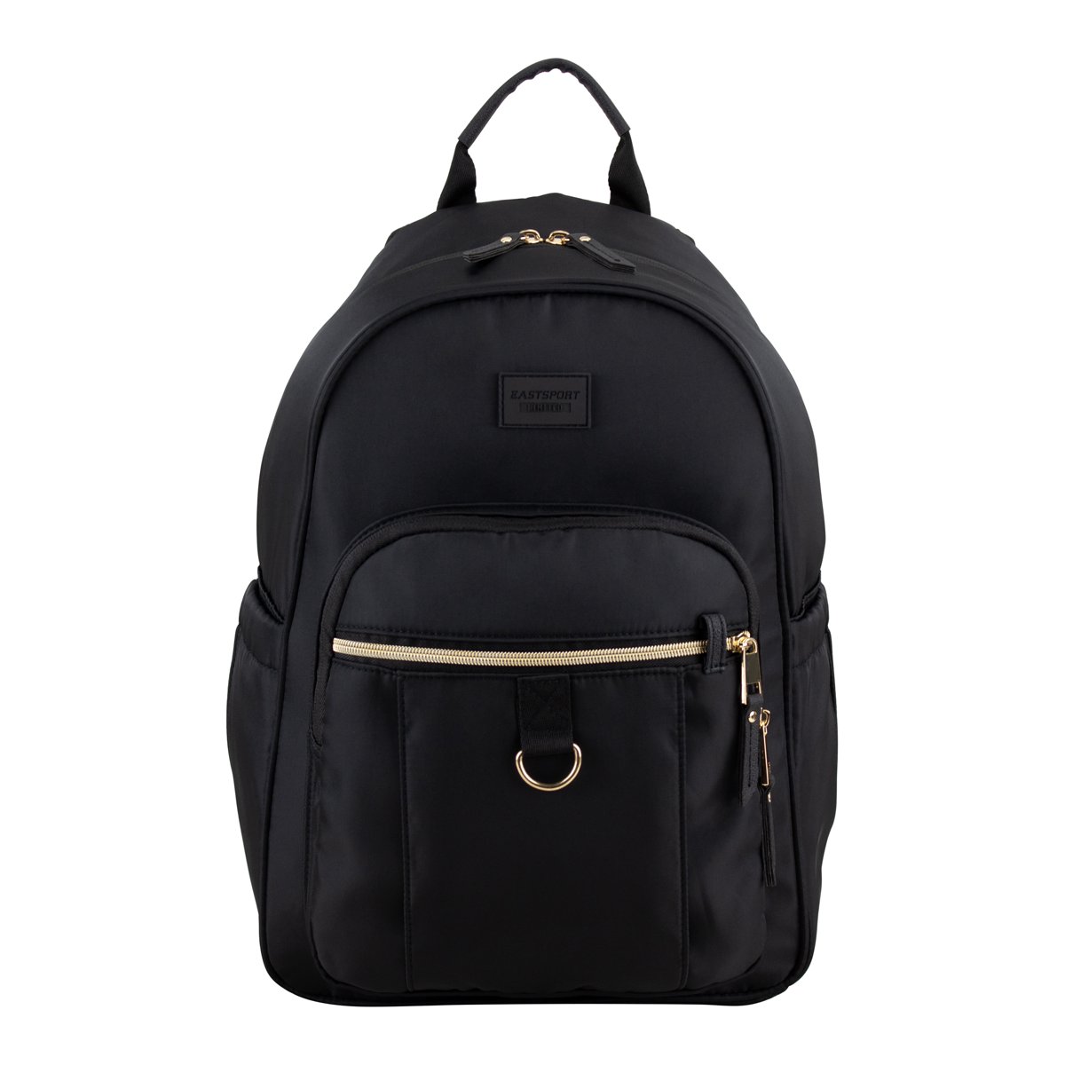 Eastsport Unisex Limited Jules Backpack, Black/Gold