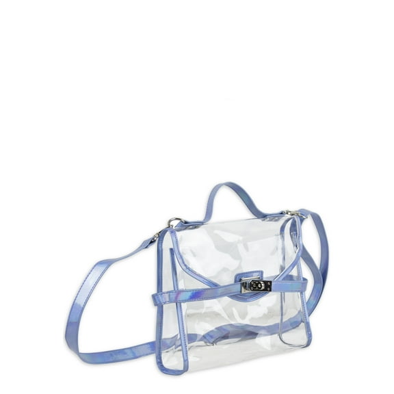 Eastsport Limited Landon Crossbody with Turnlock, Iridescent