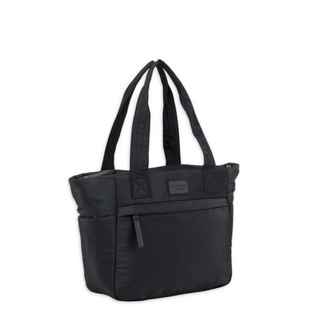 Eastsport Limited Mini Soft Puffy Tote, Black
