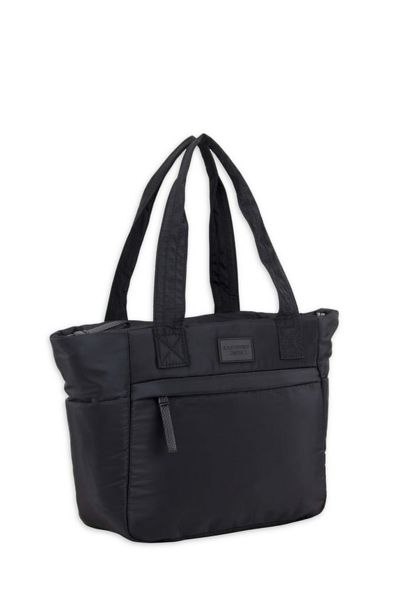 Limited Mini Soft Puffy Tote, Black