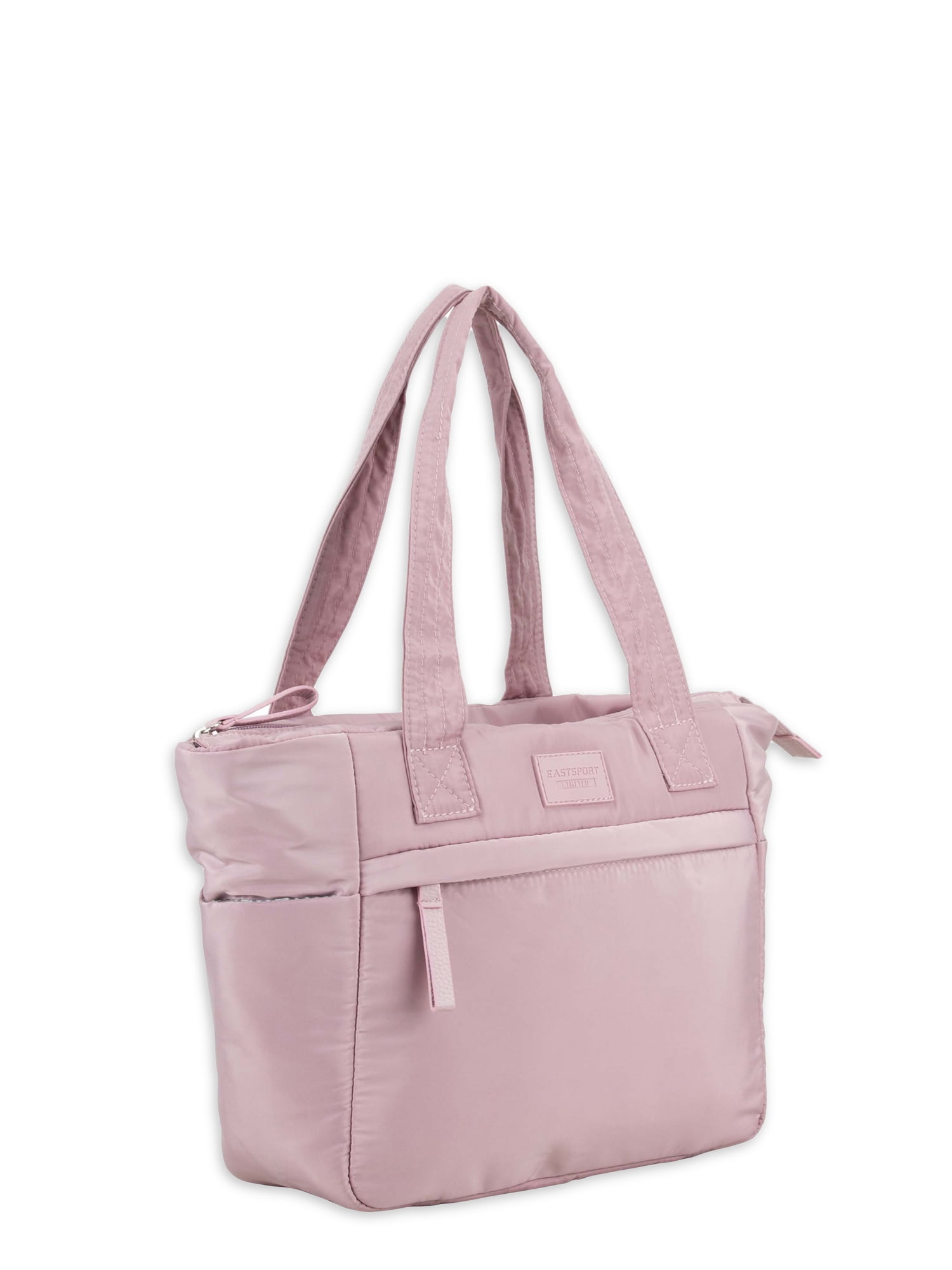 Eastsport Limited Mini Soft Puffy Tote, Purple