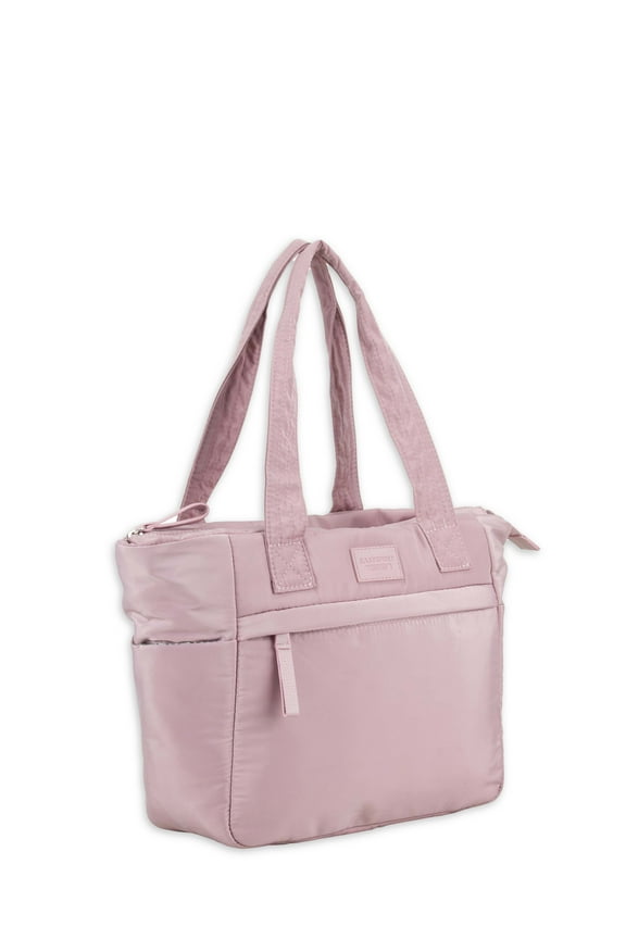 Limited Mini Soft Puffy Tote, Purple