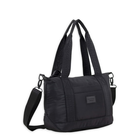 Eastsport Limited Mini Soft Puffy Weekender Bag, Black