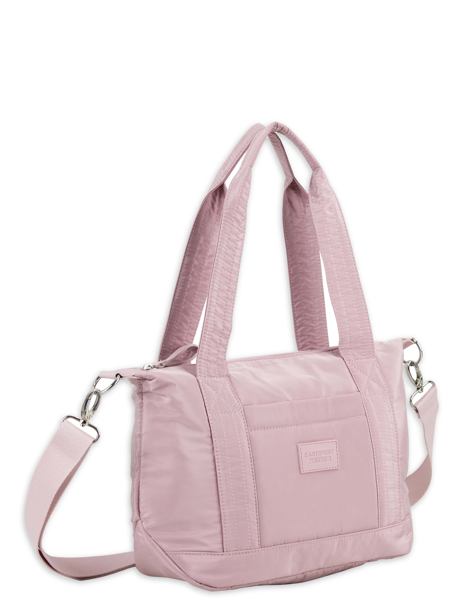 Eastsport Limited Mini Soft Puffy Weekender Bag, Light Purple