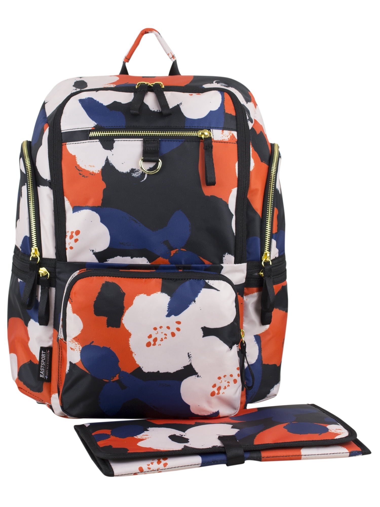 Eastsport Multi-Function Large Capacity Lafayette St. Diaper Backpack