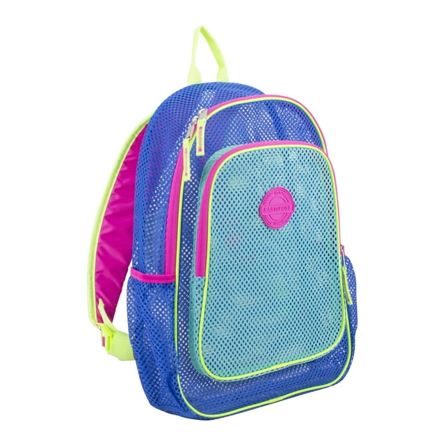 Eastsport Multi-Purpose Mesh Dynamic Blue Backpack with Adjustable Straps