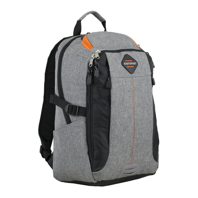 Eastsport Multi-Purpose Pro Defender Mid Grey Backpack with Adjustable Straps