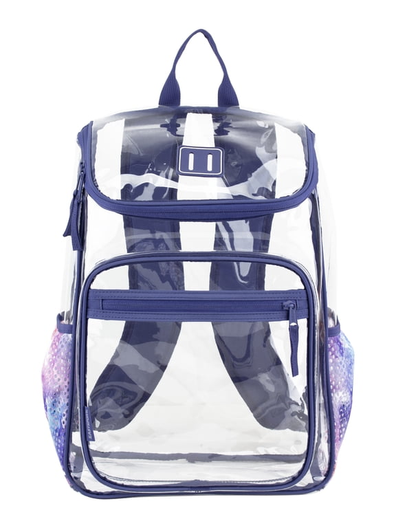 Myth Pro Top Loader Clear Backpack, Skipper Blue